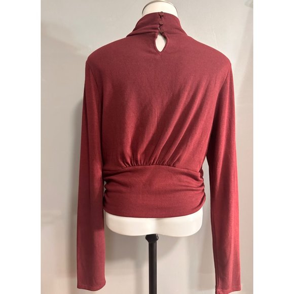 Brea Canyon Roza Keyhole Knit Top NWT L - Picture 4 of 5